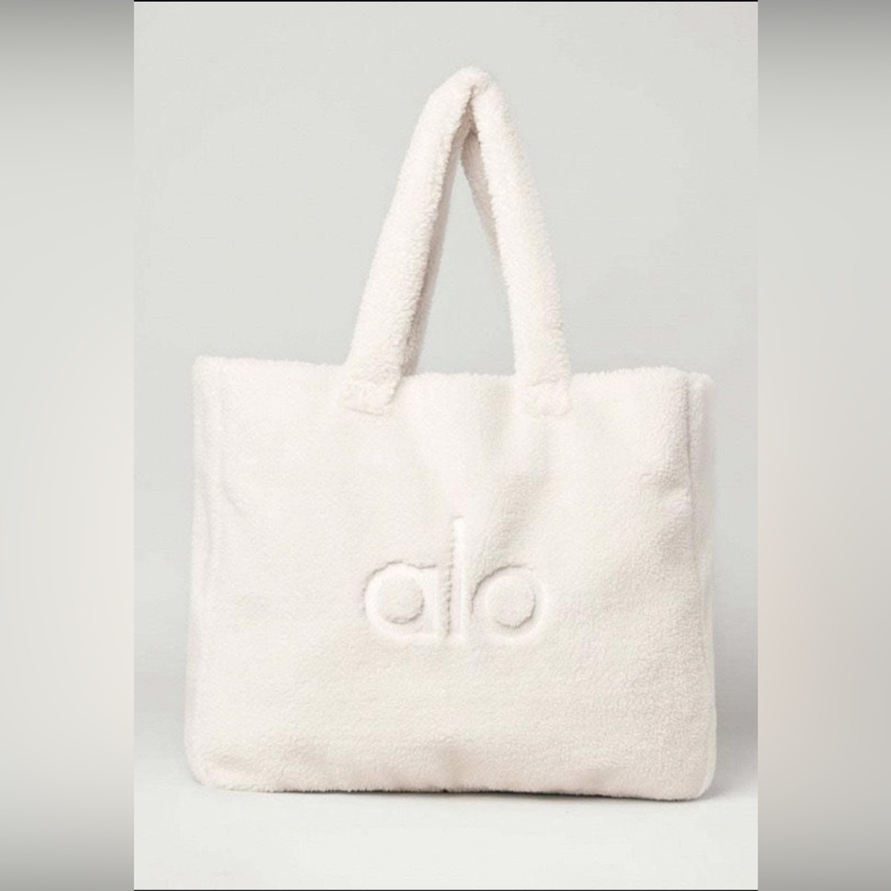 ALO Yoga Soft white Tote Bag